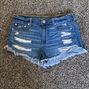 American Eagle high rise shorts